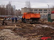 Строительство зоопарка в Перми продолжает отставать на 78 дней