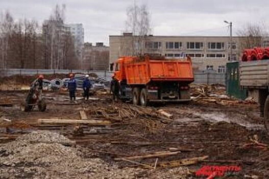 Строительство зоопарка в Перми продолжает отставать на 78 дней