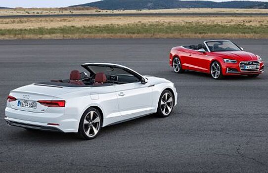 Новые Audi S5 Cabrio и Sportback попались фотошпионам