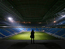 "Зенит" провел первую тренировку на стадионе "Санкт-Петербург"