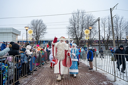 Стало известно расписание поезда Деда Мороза в Нижегородской области