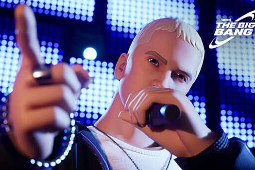 DTF: Eminem представил новый режим Fortnite Festival в игре Fortnite