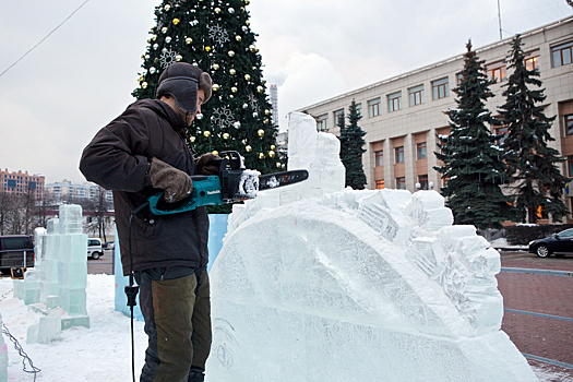 Выставка ледяных скульптур откроется в Москве