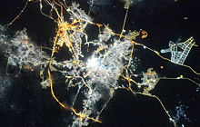 Космонавт с борта МКС сфотографировал ночную Мекку
