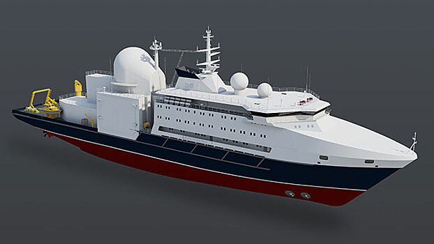 На заводе «Янтарь» рассказали о готовности океанографического судна «Алмаз»