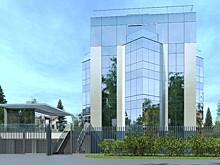 В Омске продаётся 5-этажный особняк в стиле футуризм