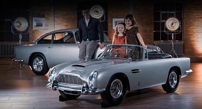 Фирма Little Car подготовила Aston Martin DB5 для детей