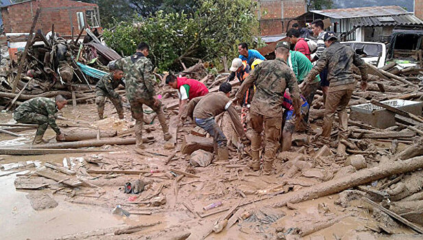 В Колумбии число жертв стихии превысило 300 человек