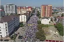 МВД: в Грозном 1,1 млн человек вышли на митинг в поддержку мусульман Мьянмы