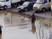 На российский город обрушился двухдневный потоп