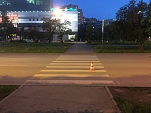 Перелом стопы: в Екатеринбурге девушку сбили на пешеходном переходе
