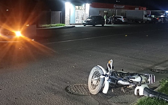 В Рязани двое подростков пострадали в ДТП с Volkswagen Polo и мотоциклом "Минск"