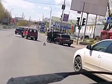 В результате аварии в рядом с «Сити Моллом» пострадал пожилой водитель «Оки»