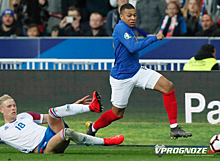 Сборная Франции разгромила Исландию в матче отборочного турнира Евро-2020
