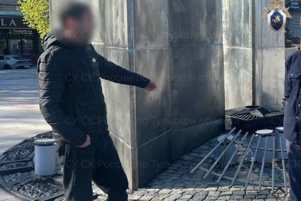 В Туле мигранта задержали за осквернение Вечного огня