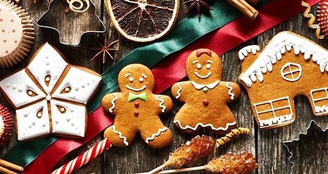 Имбирное печенье, еловые шишки и другие Очень Новогодние сладости