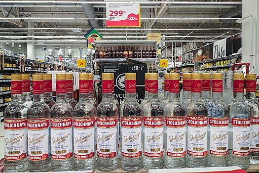 Водка подорожала в России