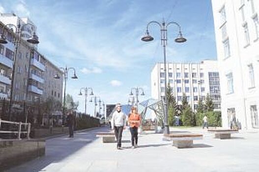 В Омске начинают работать фонтаны на улице Валиханова