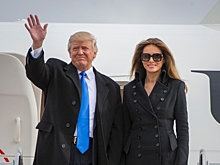 Стало известно, о чем спорили Трамп и Меланья на борту вертолета