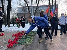 Зеленоградские молодогвардейцы возложили цветы и почтили память героев!
