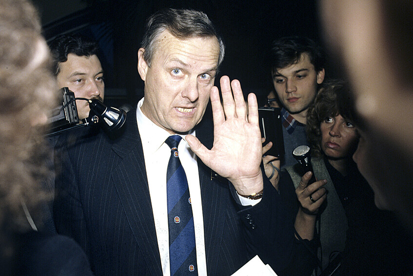 Анатолий Собчак в дни Второго Съезда народных депутатов СССР, 1989 год
