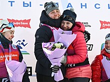 Прорывной день для биатлона. Молодые спортсменки заняли весь пьедестал