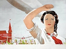 В Пермь привезут огромный портрет маршала Жукова и советские агитационные плакаты 1940 годов