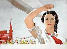 В Пермь привезут огромный портрет маршала Жукова и советские агитационные плакаты 1940 годов