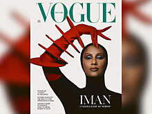 67-летняя Иман снялась для обложки Vogue