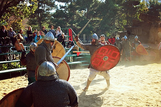 В Анапе рыцари сразятся на мечах