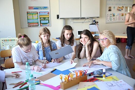 Ученики крылатской гимназии две недели проучились в Германии