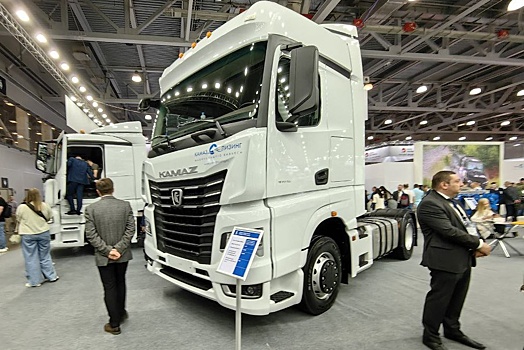 КамАЗ показал флагман на газу и другие новинки строительной отрасли