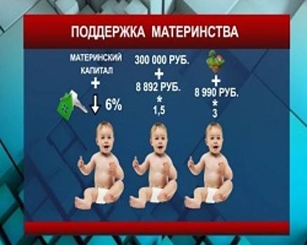 В Башкортостане начали принимать заявления на получение ежемесячной выплаты из средств материнского капитала
