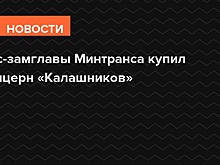 Экс-замглавы Минтранса купил концерн «Калашников»