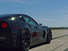 Рекорд скорости на электрическом Corvette