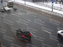 ДТП произошло на внутренней стороне 105-го км МКАД