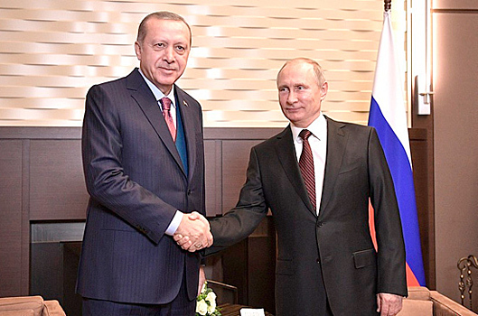 Путин встретился с Эрдоганом перед началом Берлинской конференции по Ливии
