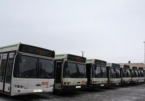 В Рязани вышли на маршруты переданные Москвой низкопольные МАЗы