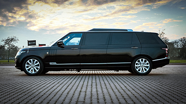 Range Rover превратили в шестиметровый бронированный лимузин
