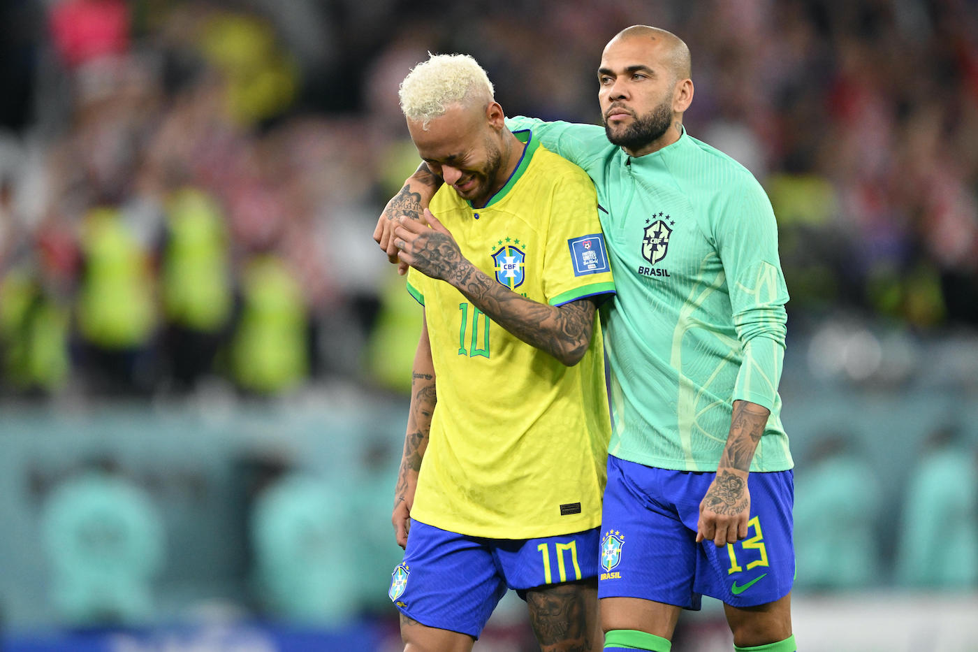 Неймар заплакал после вылета сборной Бразилии
