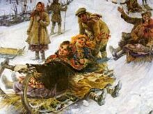 От «клюшек» до «Царя горы». Какие зимние забавы были на Руси?