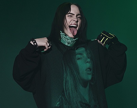 Апокалиптические принты и авторская графика: Билли Айлиш выпустила коллекцию для Bershka и снялась в ее лукбуке