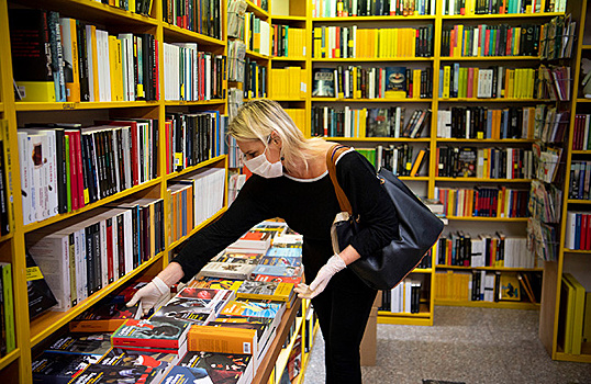 Книжные магазины с трудом выходят из карантина