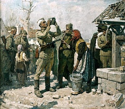 Выставка "Была война" объединила десять художественных музеев