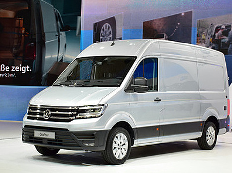 В России открыт прием заказов на новый Volkswagen Crafter