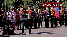 В Москве прошла церемония зажжения огня от пламени с Могилы Неизвестного Солдата