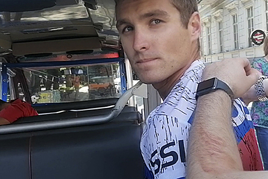 На Украине задержали американца в футболке с надписью Russia