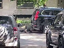 Shot: розовая граната под внедорожником Haval в Москве оказалась игрушечной