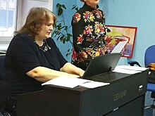 В преддверии Нового года в библиотеке № 200 прозвучали праздничные мелодии