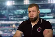 Избивший журналиста НТВ Колобок поматерился и помычал в эфире «Царьграда»